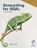 The Accounting for AQA A-level Part 1 - Text Book
