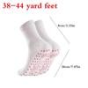 1Pair Tourmaline Self-Heating Socks Winter Warm Thermal Health Care Socks Slimming Health Sock Short Sock Magnetic Therapy Sock
