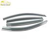 3D Stainless Steel Rain Guards & Sun Visor Trim for Tenth-Gen Accord (18 Models)