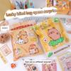 Funny Capybara Notebook Stationery Set Capibara Lucky Blind Bag Students' Opening Gifts