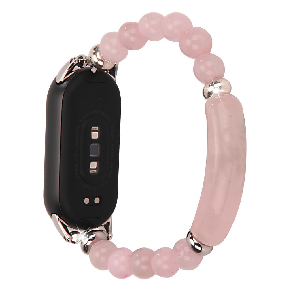For Xiaomi Smart Band 9/8 Watch Strap Stylish Beaded Bracelet Wrist Band