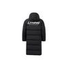 Li Ning Training Series Logo Casual Long Down Jacket Unisex Outerwear Black AYMS271-1