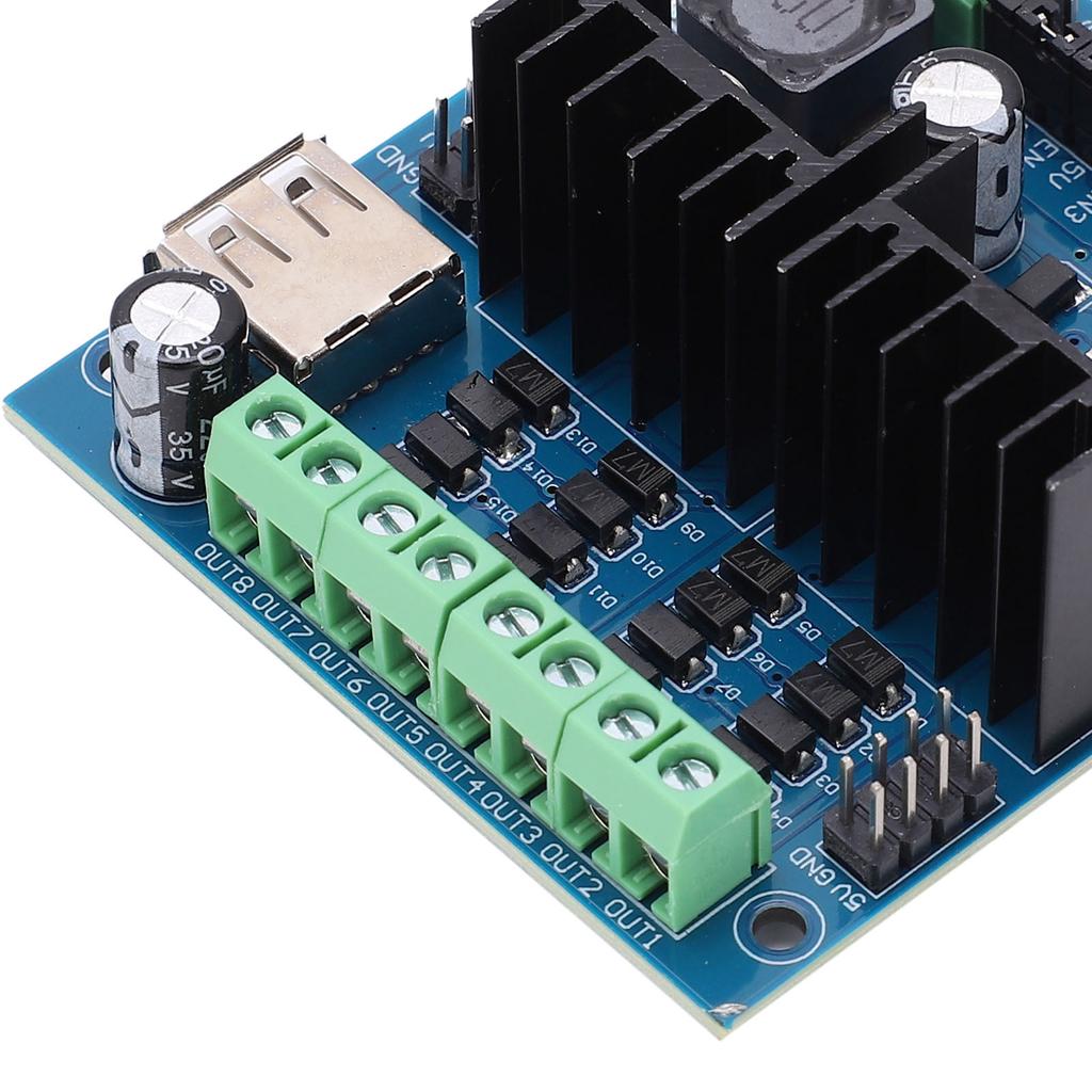 L298N Driver Module 4‑Channel Smart Auto Motor Driving Board Electronic Component