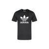Originals Trefoil Logo Print Sport Short Sleeve T-Shirt Men Tops Black AJ8830