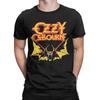 Men Ozzy Osbourne T Shirt Pure Cotton Tops Fun Short Sleeve Crewneck Tee Shirt Graphic T-Shirts