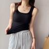 Small Halter Vest for Women Summer Wear Inside with A White New Thread Cover Pair of Breast Anti-slip Top