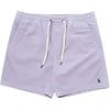 Polo Solid Color Pocketed Casual Shorts Men Shorts Light-Purple 710800214-017