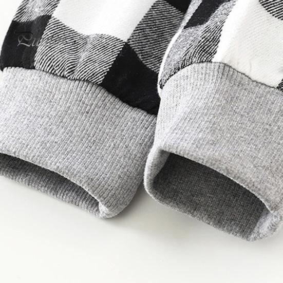 Kids Plaid Hooded Shirt Spring Fall Chest Pocket Button Closure Loose Causal Boys Girls Toddlers Children Long Sleeves Top Jacket