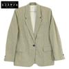 Green Houndstooth 1B Tailored Jacket Jacket 36 greenUsed