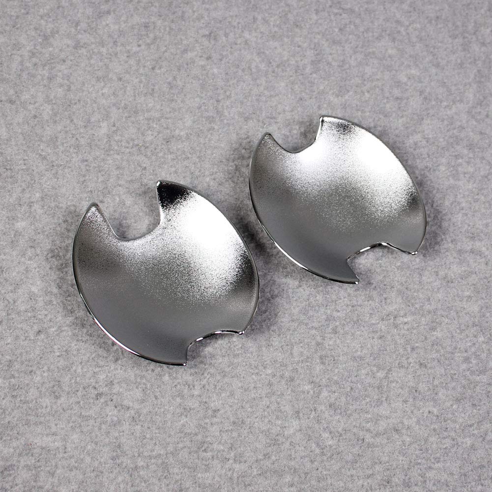 RUIQ Mitsubishi Delica D:5 Standard Grade Exclusive, Exterior, Chrome Plated Door Handle Protector, Cover,