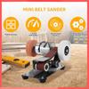 Multifunctional Mini Belt Sander 7-Speed Adjustable Electric Belt Grinder Low Noise 15° Cutter Sharpener Sander Tool