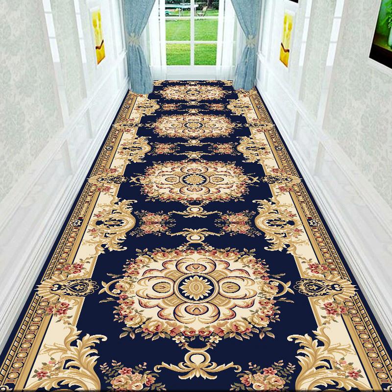 Modern Luxury Abstract Hallway Carpet Non-slip Corridor Aisle Runner Home Living Room Decor Stairway Rug Kitchen Floor Mat