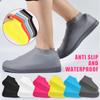 Waterproof Shoe Covers, Non-Slip Water Resistant Overshoes Silicone Rubber Rain Shoe Cover Protectors For Kids, Men, Women