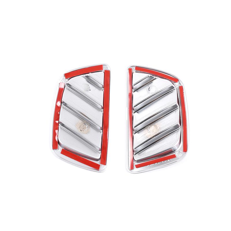 ABS хромированная приборная панель, рамка для кондиционера, декоративная накладка для Land Rover Range Rover Evoque L551