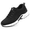 Anti-Puncture Men's Work Shoes Steel Toe Men's Safety Shoes Lightweight Slip Resistant Shoes Man Sneaker