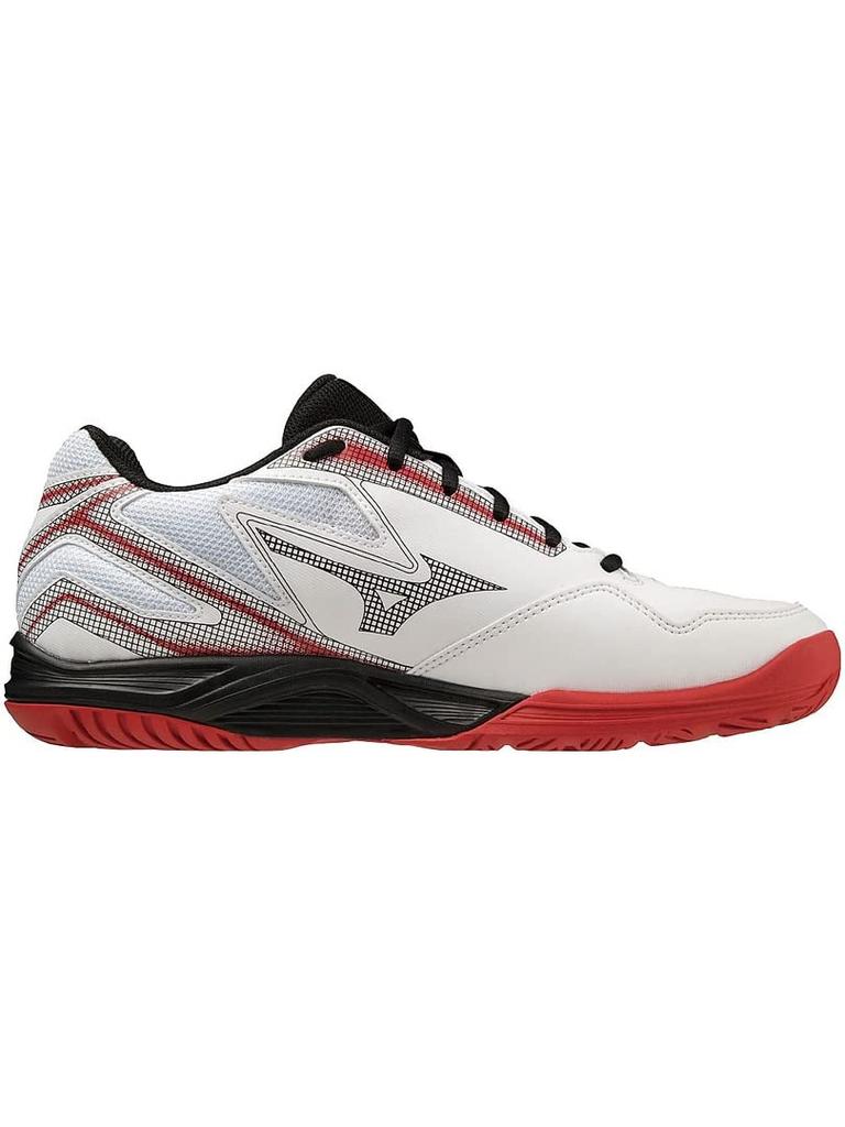 Tennis Shoes Break Shot 4 AC Cm 2E [Mizuno] White/Black/Red 19.0