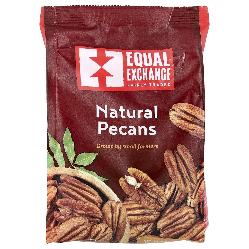 Equal Exchange Natural Pecans, 8 Oz (237 G)