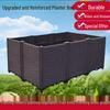 Extra Large Yellow-Edged Rooftop & Balcony Vegetable Planter Box