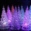 Christmas Tree Colorful Changing LED Desk Table Lamp Light with Seven Colors Romatic(Size:12 Cm X 5.