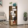 VidaXL Bookcase/Room Divider Honey Brown 51x25x132 Cm Solid Pine 814042