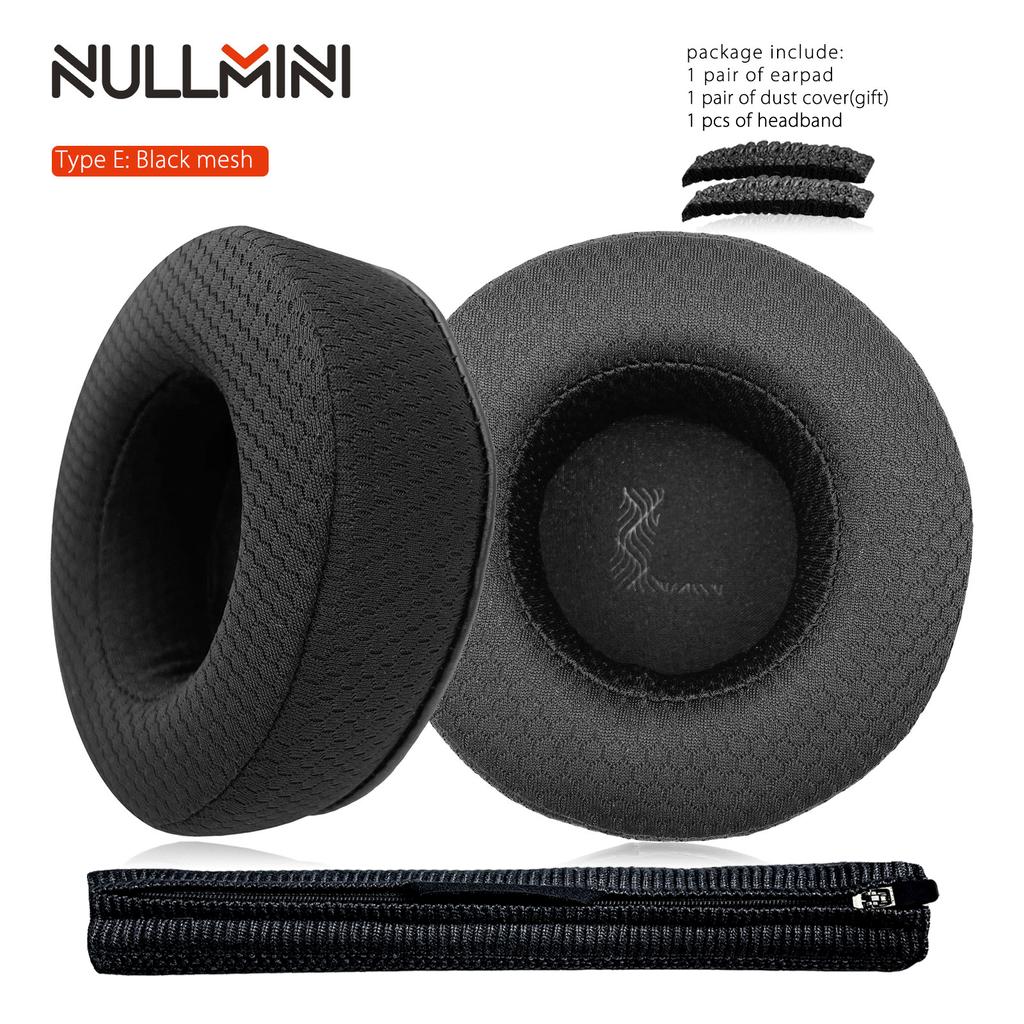 NullMini Replacement Earpads for Bluedio T5 T4 T4S Headphones Ear Cushion Earmuffs Cooling Gel Sleeve Headband