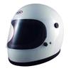 TNK Kogyo Speed Pit Vintage Style Full Face Helmet B60 White 51178 Free Circumference (Head 58cm~59cm)