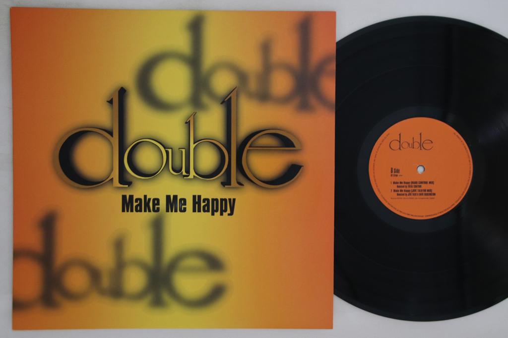 12inch Record DOUBLE Make Me Happy Shake DBL0003 FOR LIFE 1999 Japan Japanese Club Dance Used
