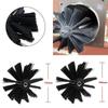 Chimney Brush 100/150/200mm Nylon Brush Head Dryer Vent Cleaning Brush Chimney Lint Remover Bristle Head Fireplace Cleaning Tool