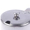 Practical Stainless Steel Sugar Bowl With Handle Lid Spoon Dustproof Waterproof Seasoning Jar Kitchen Restaurant Spice Container