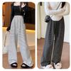 Striped Pants Towel Wide-leg Pants Women's Pendant Pants Spring and Autumn New High-waisted and Thin Casual Pants Straight Mopping Pants