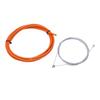 BOLANY Bike Bicycle Brake Cable and Housing Set Stable Strong 5mm Bicycle Brake CableOrange