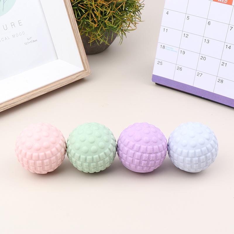 Tpr Floating Point Muscle Relaxation Massager Light Massage Adsorption Ball Relieves Pain Reusable And Washable