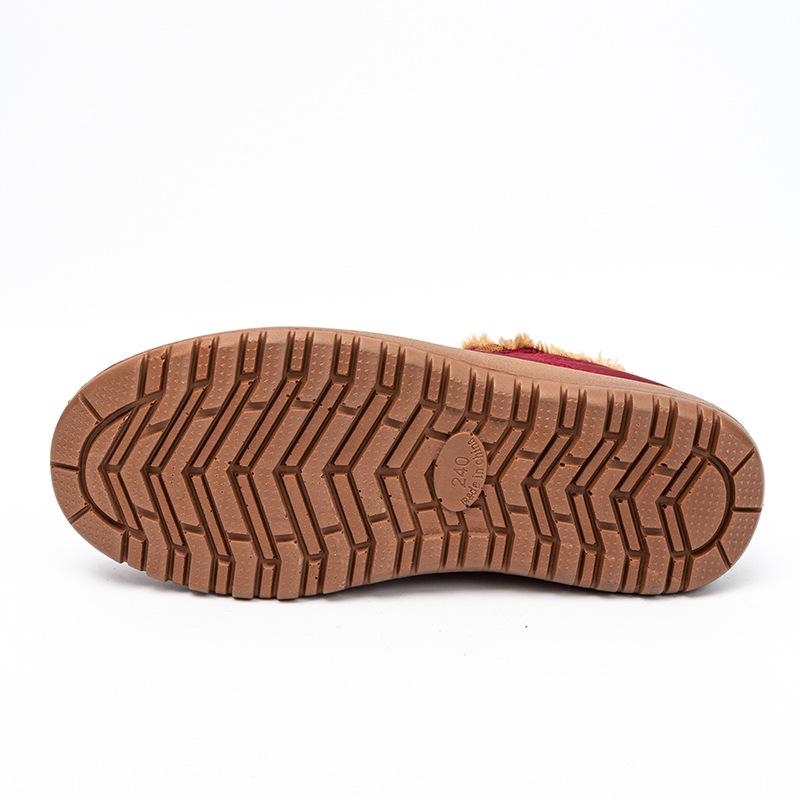 Women's Winter Plus Size Boots Fashion Women's Warm Short Boots Casual Cotton Shoes