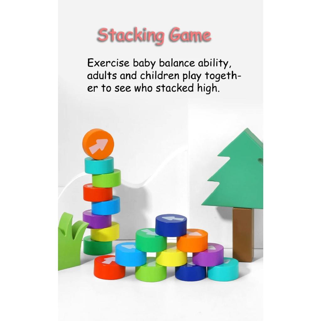 Children Montessori Wooden Toy Arrow Direction Color Sensory Matching Game Logical Thinking Toddler Early Education Puzzle Board