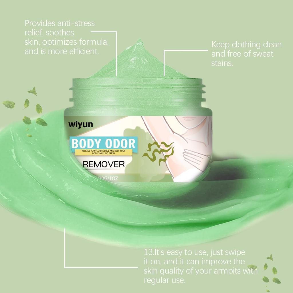 Body Odor Underarm Sweat Deodor Paste For Man And Woman Armpit Odor And Sweaty Lasting Aroma Skin Care