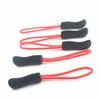 10pcs Zipper Pulls Replacement Zip Cord Puller Slider Jacket Backpacks Black