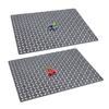 Sink Mat PVC Hollow Rhombus Cuttable Rectangle Anti-slip Ceramic Stainless Steel