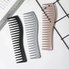 Wide Tooth Hairdressing Comb Resin Hair Brush Large Wide Tooth Comb Haircut Tools Salon Barber Combs Fashion Styling Accessories