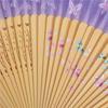 Chinese Style Multiple Colors Decorative Folding Fan Ornament Art Craft Performance Props Bamboo Dance Party Show Gift Accessories