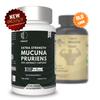 Mucuna Pruriens 1000mg Capsule L-DOPA Lowers Stress, Reduces Anxiety, Boosts Mood