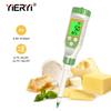 Yieryi Bluetooth pH Meter For Soil Food Liquids High Accuracy pH Temperature Calibration Kit For Hydroponics Brewing Meat & More