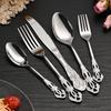 Royal Series Stainless Steel Cutlery Set: Knife, Fork, Spoon – Ideal for Western Dining and Hotel Gifts