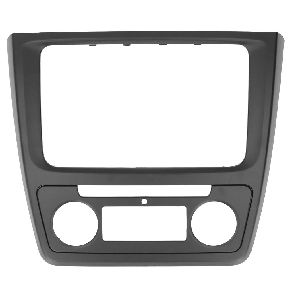 Car Radio Frame Fascia Panel 2DIN Radio Face Plate Replacement for Yeti Auto AC 2009?2017