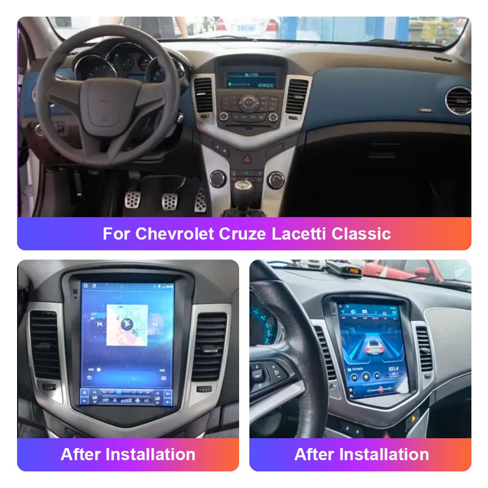For Chevrolet Cruze J300 2008-2012 9.7" Android Car Radio Multimedia Player GPS 2din Carplay Auto Stereo WIFI Head Unit 2+32GB