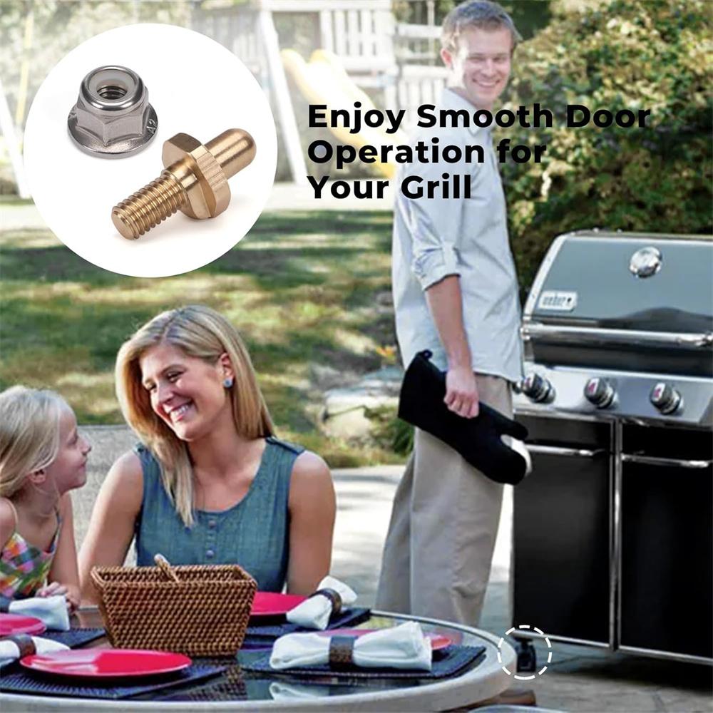 70332 Grill Hinge Bolts For Weber Spirit Genesis Summit