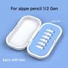 6Pcs Replacement Tips Compatible For Apple Pencil 2 1 Gen for iPad Pro Pencil Nib With Box
