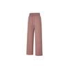 Solid Color Lace-Up Split Hem Casual Pants Women Pants Lotus-Pink FN3623-208