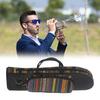 Trumpet Gig Bag High-Density Oxford Cloth Soft Case Double Zippers Adjustable Shoulder
