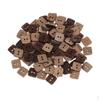 100pcs Coconut Shell Buttons 2 Holes for DIY Sewing Craft