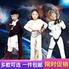 The Force Awakens Costume Regular, Jedi Knight Rayleigh Children's Star Wars White Soldier Clothing